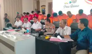 Polrestabes Surabaya Ungkap 32 Kasus Curanmor dan Tangkap 16 Tersangka
