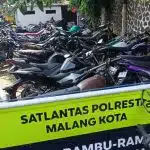 99 Motor Tak Sesuai Spektek Diamankan Polresta Malang Kota