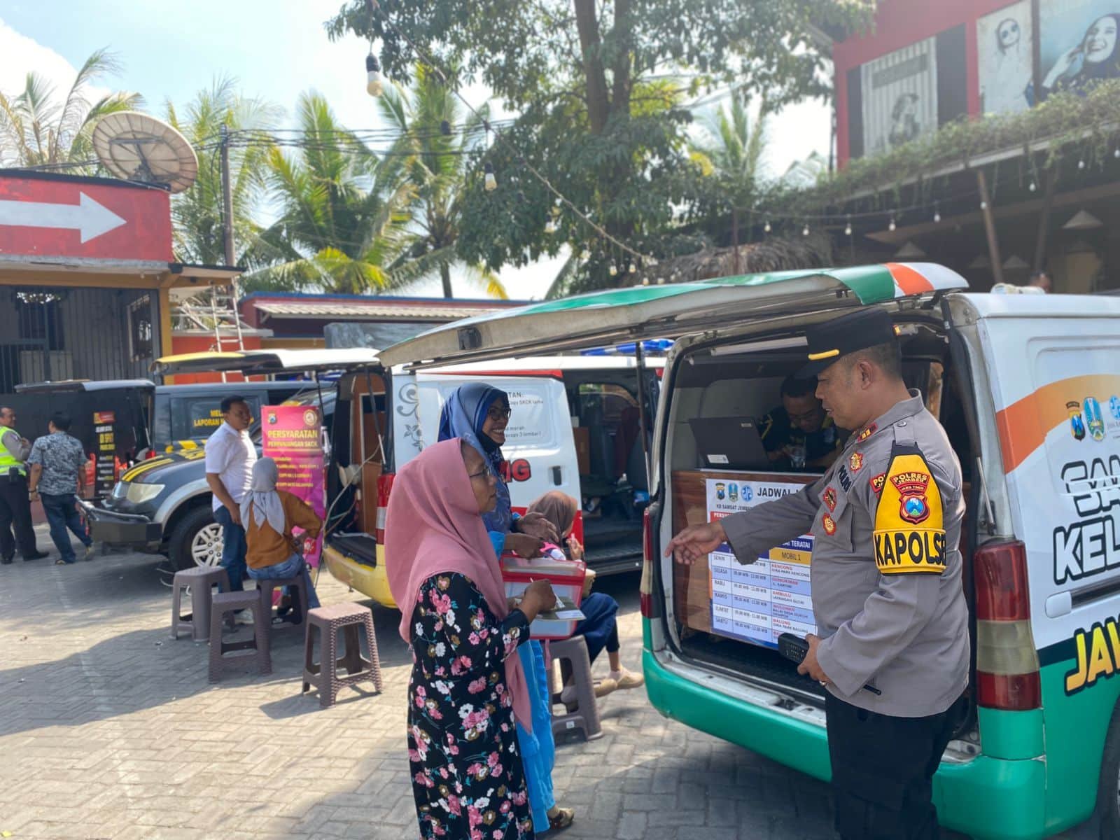 Sinergi Polres Jember dan Dispenduk Sediakan Layanan Keliling untuk Masyarakat