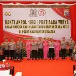 Sambut HUT Bhayangkara ke-78, Akpol 1992 Gelar Bakti Kesehatan di Kalsel