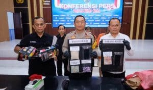 Polres Blitar Kota Bongkar Peredaran Sabu dan Ekstasi Senilai Rp 1,5 Miliar