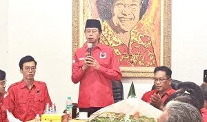 Gelar Potong Tumpeng Turunya Rekom Eri -Armuji , PDIP Akan All Out Menangkan Di Pilkada Surabaya