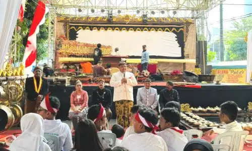 Kirab Budaya Joko Dolog, Achmad Hidayat : Kekayaan Budaya Surabaya Kepada Generasi Muda