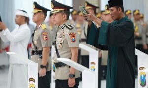 Kapolda Jatim Pimpin Sertijab Pejabat Polda dan Kapolres Jajaran Polda Jawa Timur