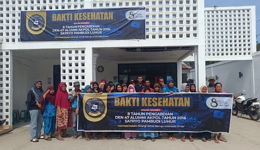 Alumni Akpol 2016 Gelar Bakti Sosial dan Bakti Kesehatan di Berbagai Wilayah