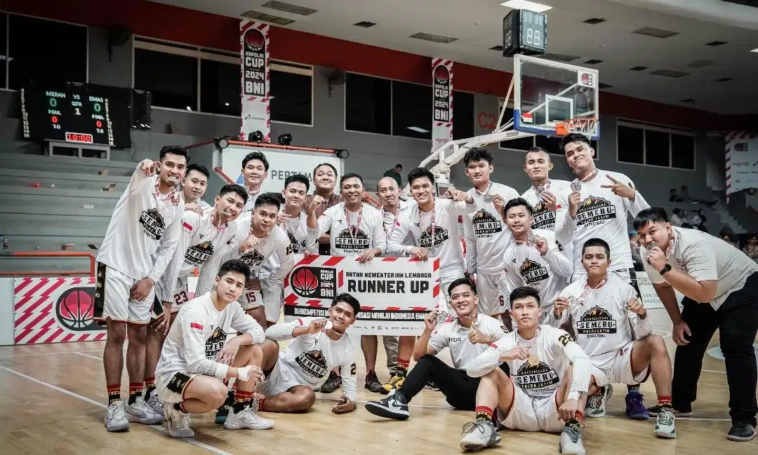 Tim Semeru Polda Jatim Jadi Runner Up Basketball Kapolri Cup 2024