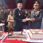 Upacara HUT Bhayangkara ke-78, Mapolres Bangkalan Tampilkan Kreasi Pocil