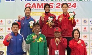 Dua Atlet Taekwondo Indonesia Persembahkan Medali Emas di ASEAN University Games 2024