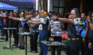 Festival Menembak Kapolda Cup Warnai Peringatan HUT Bhayangkara ke-78 di Surabaya