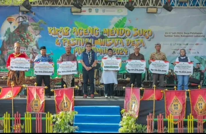 Pj. Gubernur Jatim Resmikan Destinasi Glamping di Tumpak Selo, Lumajang