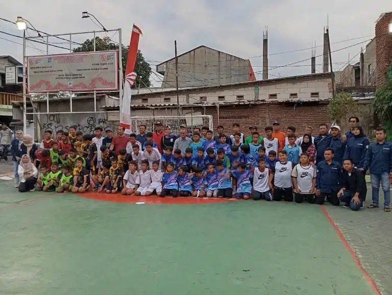 RW02 Jadi Tuan Rumah Penyelenggaraan Turnamen Futsal U-13 antar RW se Kelurahan Panjang Jiwo