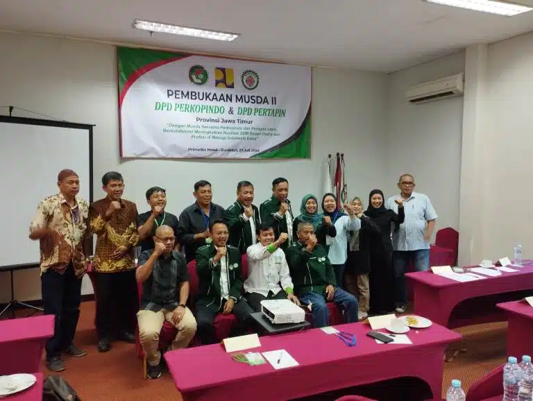Musda II di Surabaya: Perkopindo dan Pertapin Jatim Siap Hadapi Tantangan Baru dunia Konstruksi