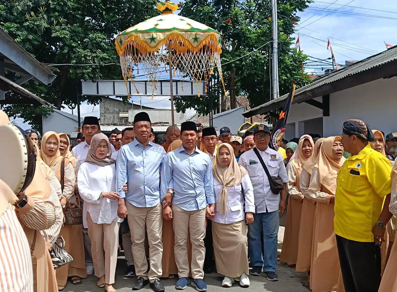 Pasangan Gabah Resmi Mendaftar di KPUD Tulungagung 