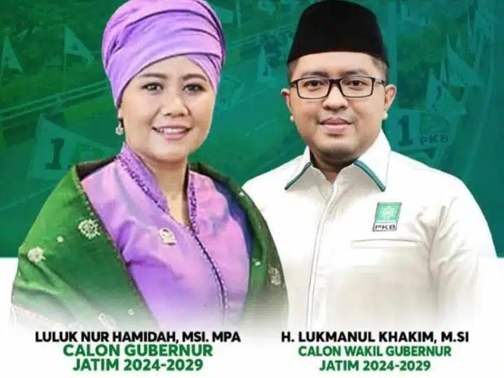 PKB Resmi Usung Luluk Nur Hamidah dan Lukmanul Khakim di Pilkada Jawa Timur 2024 1 PKB Resmi Usung Luluk Nur Hamidah dan Lukmanul Khakim di Pilkada Jawa Timur 2024