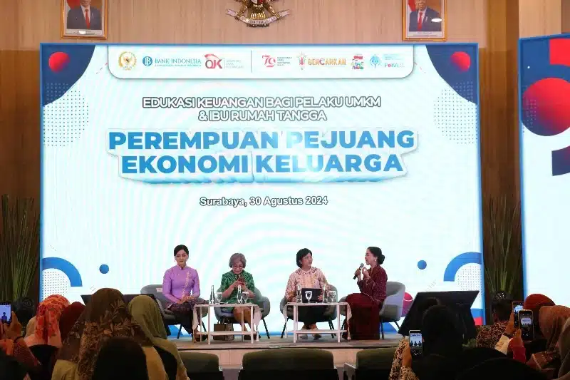Kolaborasi Bank Indonesia dan OJK, Edukasi Keuangan UMKM dan Ibu Rumah Tangga