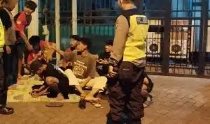 Patroli Blue Light Polres Ngawi Antisipasi Balap Liar dan Tawuran di Malam Minggu