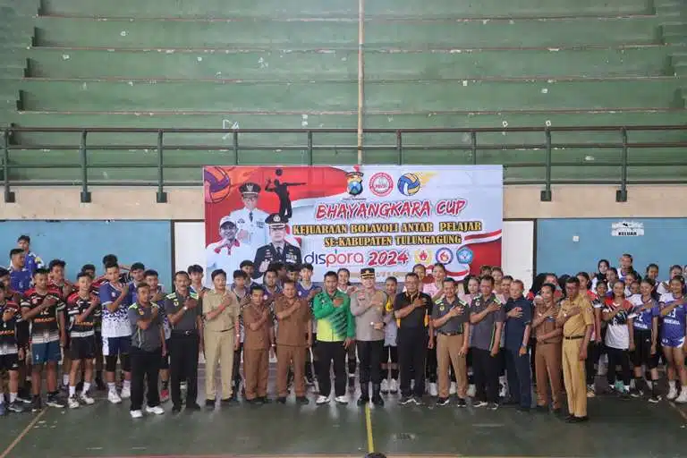 83 Tim Pelajar Ikuti Bhayangkara Cup 2024, Kapolres Tulungagung Resmi Membuka Acara