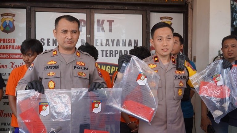 Geng Silat Serang Warga di Surabaya, Polisi Tindak Tegas 6 Pelaku Utama