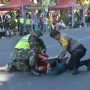 Polres Bondowoso Gelar Simulasi Sispamkota Jelang Pilkada Serentak 2024