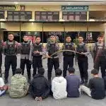 Cegah Tawuran, Polres Tanjung Perak Tangkap 7 Anggota Geng Allstar