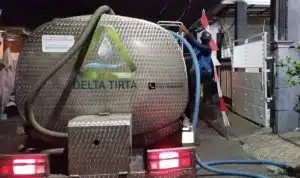 Debit Bahan Baku Air PDAM di Tawangsari Taman Sidoarjo Berkurang,  Produksi Air di Sidoarjo Menurun