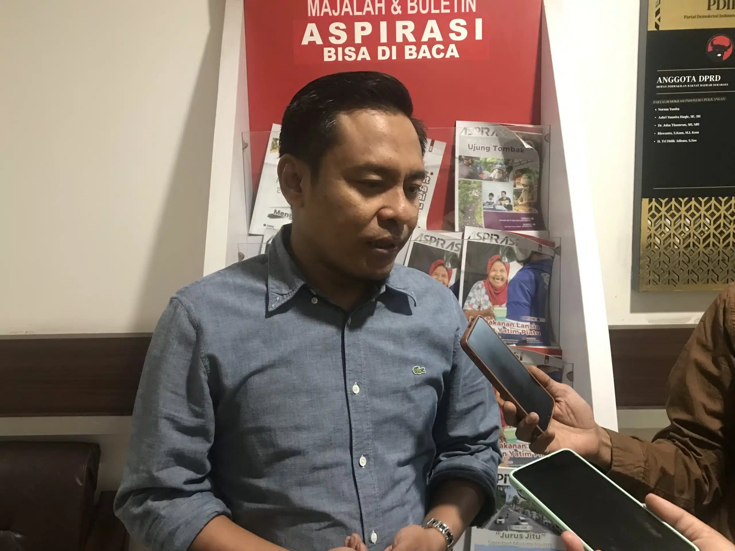SK DPP Golkar Turun,Arif Fathoni Jabat Pimpinan DPRD Surabaya