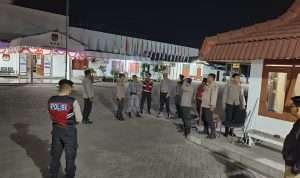 Polres Situbondo Tingkatkan Patroli dan Penjagaan di Kantor KPU