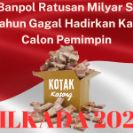 Terbukti Kotak Kosong, Dana Banpol Ratusan Milyar Gagal Lahirkan Calon Pemimpin Pilkada 2024