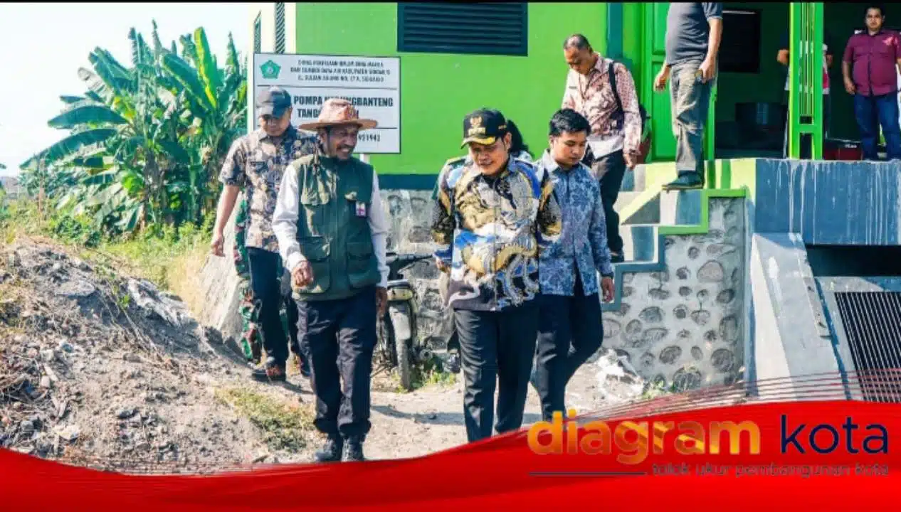 Plt. Bupati Sidoarjo Sidak Rumah Pompa di Tanggulangin Siaga Menghadapi Musim Hujan