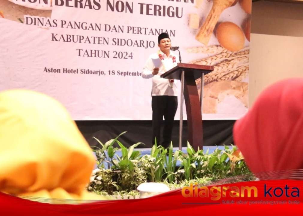 Plt. Bupati Sidoarjo Ajak Masyarakat Manfaatkan Sumber Daya Alam Lokal untuk Pangan olahan Non Beras