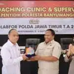 Tingkatkan Kualitas Pelayanan Polresta Banyuwangi Gelar Coaching Clinic