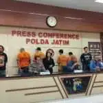 Polda Jatim Ungkap Sindikat Pencurian Perangkat Telekomunikasi Lintas Daerah