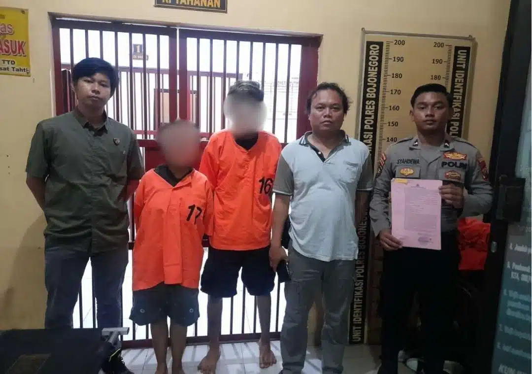Polisi Berhasil Amankan Pasangan Kekasih Diduga Kuburkan Bayi di Area Persawahan Bojonegoro