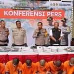Polres Probolinggo Kota Ungkap Kasus Tawuran Antar Gengster, 7 Pemuda Diamankan
