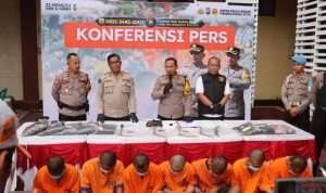 Polres Probolinggo Kota Ungkap Kasus Tawuran Antar Gengster, 7 Pemuda Diamankan
