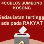 Demokrasi Terancam Mati, MAKI Jatim Deklarasikan Kampanye Serentak Coblos Kotak Kosong