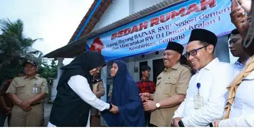 Kolaborasi Pemkab Banyuwangi dan Baznas, Renovasi Rumah Warga Kurang Mampu