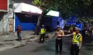 Polsek Tambaksari Giatkan Patroli Antisipasi 3C di Kedung Cowek