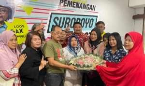 Puluhan Pedagang Kue Pasar Kembang Sepakat Menangkan Eri Armuji Di Pilwali Surabaya 2024