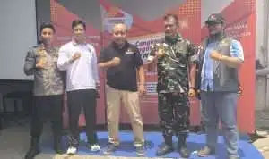Jujur Dan Bersih Pemilu 2024, Panwascam Genteng Gelar Aksi Cangkruk Pengawasan