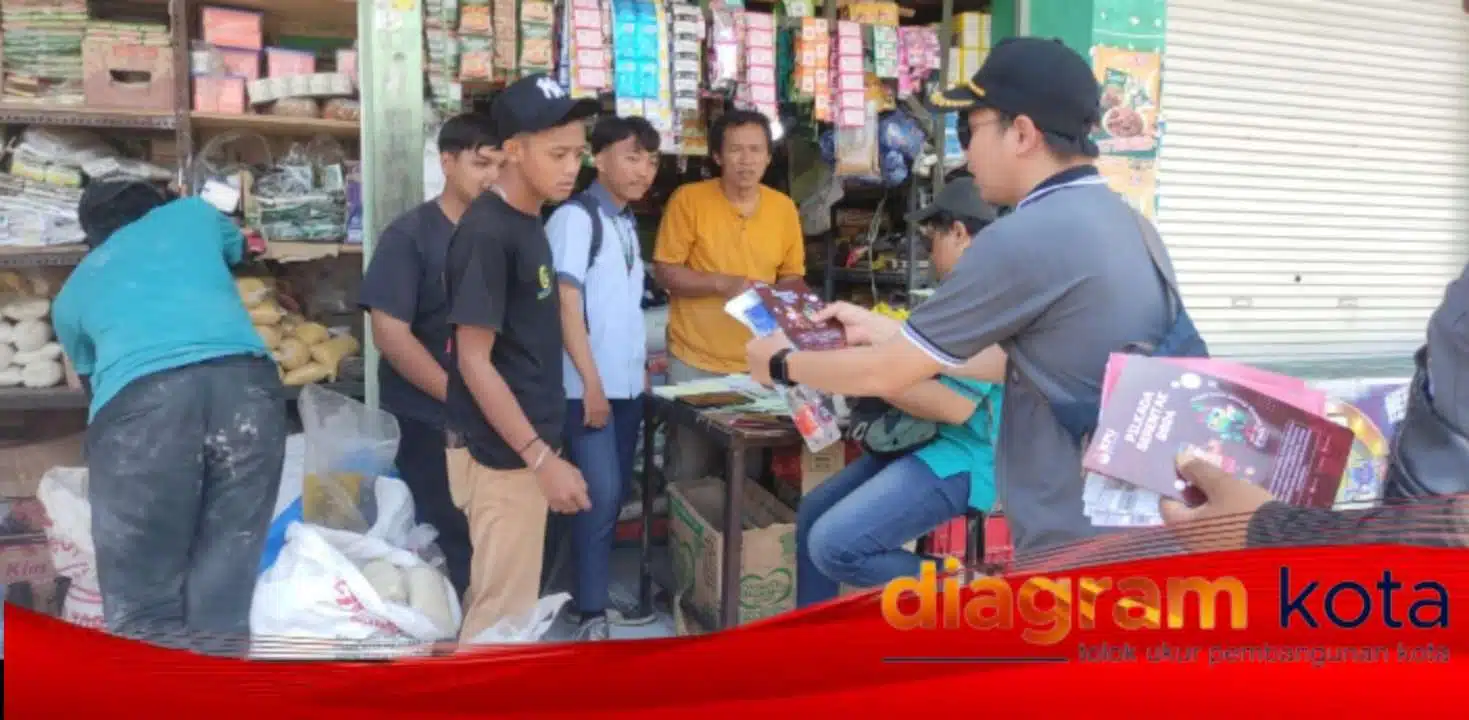 KIRAP SIJALIH- GUK KASIJO DISAMBUT HANGAT MASYARAKAT KPU Sidoarjo Gelar Sosialisasi Pilkada di Pasar Tulangan