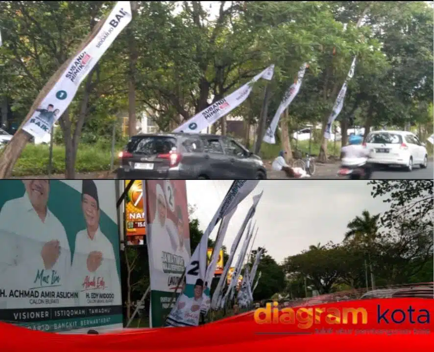 KPU Sidoarjo Intensifkan Pemasangan APK, Targetkan Partisipasi Tinggi dalam Pilkada 2024