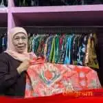 Calon Gubernur Khofifah Dorong Kebangkitan Batik Sidoarjo di Lintang Sari Kenongo, Apresiasi Filosofi di Balik Setiap Motif