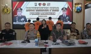 Polres Lamongan Berhasil Ungkap 2 Kasus Curas dan 1 Kasus Kekerasan, Tersangka Diamankan