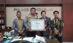Lemkapi Beri Apresiasi Presisi Award Kepada Polres Bangkalan