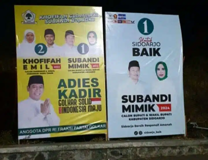 Mesin Partai Golkar Sidoarjo Bergerak, All Out Menangkan Khofifah-Emil dan Subandi-Mimik