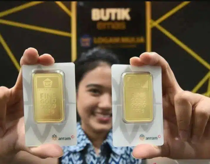 Emas Antam Kembali Tergelincir, Apa Penyebabnya?