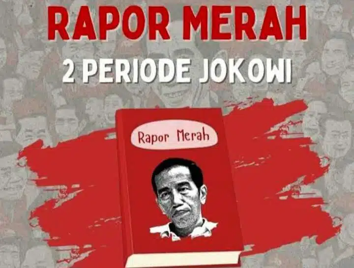 Rapor Merah Untuk Joko Widodo 