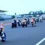 Pertarungan Final Kejurnas Balap Motor Sportbike Pertamina Mandalika Racing Series 2024