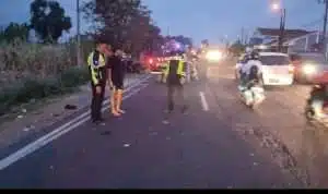 Tabrakan Maut Motor vs Bus Bagong di Tulungagung, Pengendara Motor Meninggal